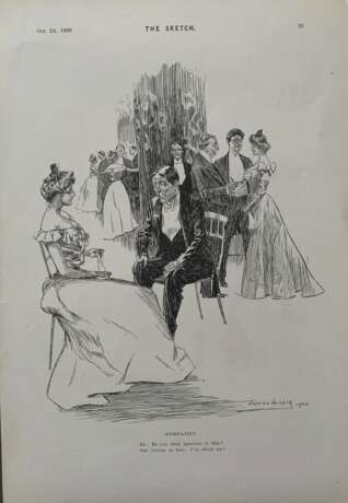 The Sketch. 1900 г - Foto 1