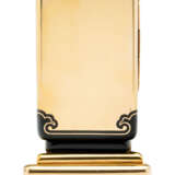 Cartier. ART DECO ENAMEL AND GOLD CLOCK, CARTIER - фото 4