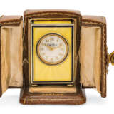 Cartier. BELLE EPOQUE ENAMEL 'MIGNONETTE' CLOCK, CARTIER - фото 2