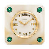 Cartier. RETRO AGATE DESK CLOCK, CARTIER - Foto 1