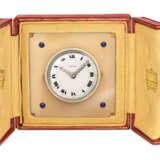 Cartier. ART DECO AGATE DESK CLOCK, CARTIER - Foto 3