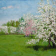 Весна.Яблоневый сад - One click purchase