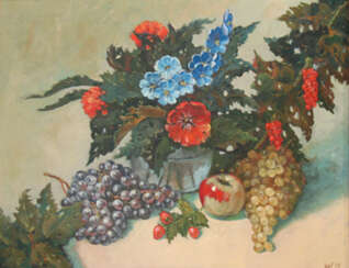 still life with red currants