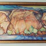 Gemälde „Charyn Canyon Pass“, Leinwand, Ölfarbe, Impressionismus, Landschaftsmalerei, 2005 - Foto 1