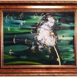Painting “Dandelion”, Canvas, Oil paint, Impressionist, Landscape painting, 1982 - photo 1