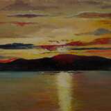 Морской пейзаж Canvas Oil paint Socialist realism Marine art 1980-90 - photo 2