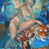 Painting “Fauna”, Acrylic paint, Romanticism, Mythological, 2002 год. - photo 1