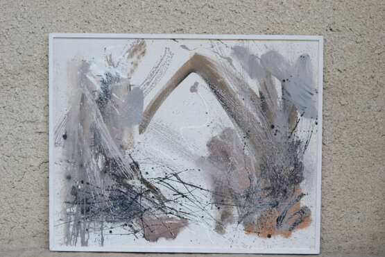 Painting “Balance”, Canvas, Oil paint, Abstractionism, Landscape painting, 2005 - photo 3