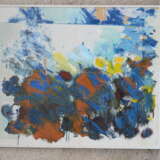 Painting “Concretization”, Canvas, Oil paint, Abstractionism, Landscape painting, 2004 - photo 2
