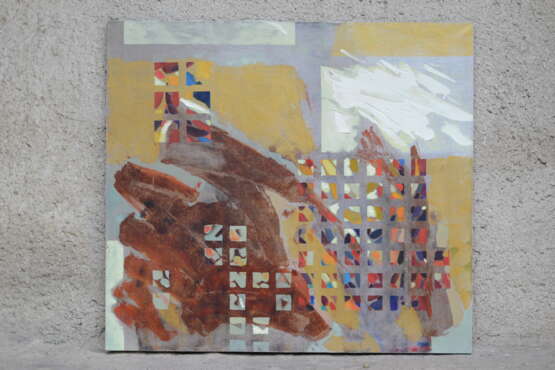 Painting “Issues”, Canvas, Oil paint, Abstractionism, Landscape painting, 2007 - photo 2
