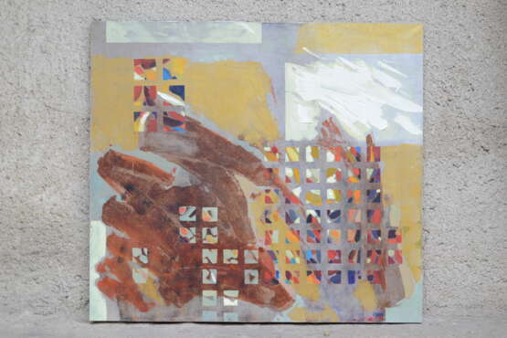 Painting “Issues”, Canvas, Oil paint, Abstractionism, Landscape painting, 2007 - photo 3