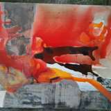 Painting “The spirit of autumn”, Canvas, Oil paint, Abstractionism, Landscape painting, 2014 - photo 3