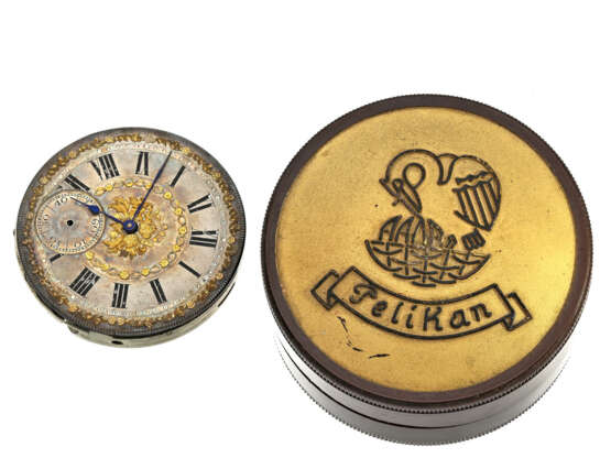 Taschenuhr: hochwertiges Taschenuhrwerk, Ankerchronometer, Charles Henri Grosclaude & Fils, Fleurier No.11861, ca. 1870 - фото 1