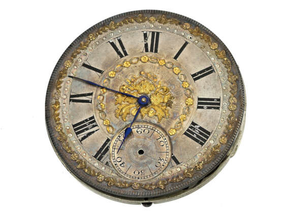 Taschenuhr: hochwertiges Taschenuhrwerk, Ankerchronometer, Charles Henri Grosclaude & Fils, Fleurier No.11861, ca. 1870 - photo 2