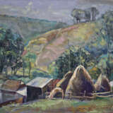 Painting “Landscape”, Canvas, Oil paint, Impressionist, Landscape painting, Romania, 2006 - photo 1