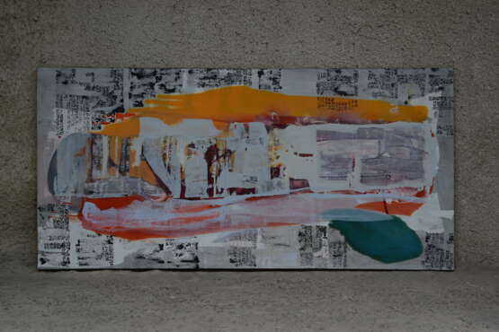 Stele Leinwand Ölfarbe Abstrakte Kunst Landschaftsmalerei 2015 - Foto 5