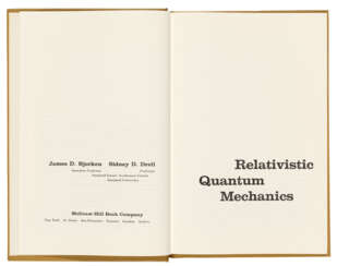 Hawking’s copies (one signed with initials) of two texts on Quantum Field Theory,