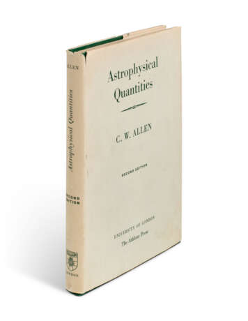 Astrophysical Quantities, with Hawking's ownership inscription - фото 3