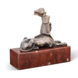 A SILVER TABLE LIGHTER IN THE FORM OF A SPHINX - photo 3