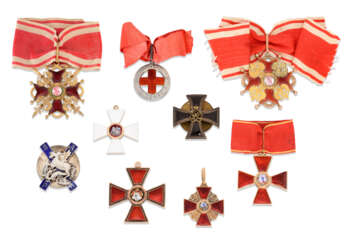 A CROSS OF THE ORDER OF ST GEORGE FOURTH CLASS