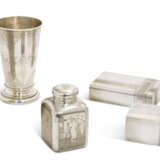A GROUP OF TROMPE L'OEIL SILVER TABLE ARTICLES - photo 2