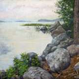 Painting “morning”, Oil paint, Realist, Landscape painting, 2012 - photo 1