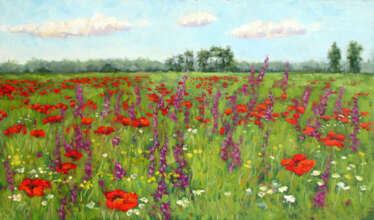 Poppies on the field