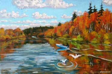 L'automne sur la rivière