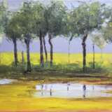 Painting “After the rain”, Canvas, Oil paint, Impressionist, Landscape painting, 2020 - photo 1