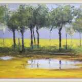 Painting “After the rain”, Canvas, Oil paint, Impressionist, Landscape painting, 2020 - photo 4