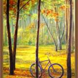 Painting “On the bike ride”, Canvas, Oil paint, Impressionist, Landscape painting, 2016 - photo 4