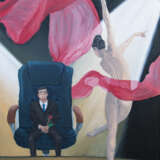 Картина «Мужчина и женщина. Женский взгляд», Холст, Масляные краски, Сюрреализм, Жанр ню, 2020 г. - фото 1