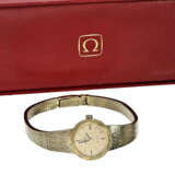 Armbanduhr: vintage Omega De Ville Damenuhr in 14K Gelbgold, mit Originalbox - фото 1