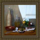 Painting “Still life with the Hooch”, Canvas, Oil paint, Realist, Still life, 2012 - photo 2