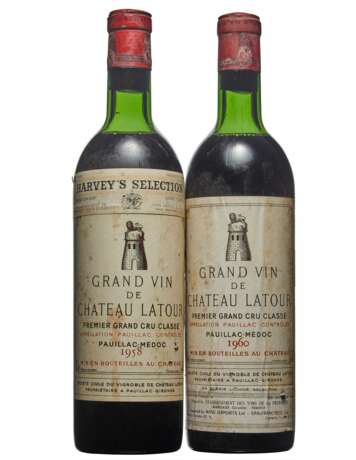 Bordeaux. Château Latour 1958 & 1960 - Foto 1