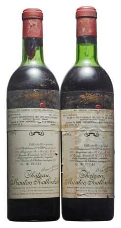 Bordeaux. Château Mouton-Rothschild 1961 - Foto 1