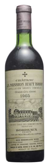 Bordeaux. Château La Mission-Haut-Brion 1965 - photo 1