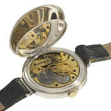 Armbanduhr: frühe und sehr seltene Longines Armbanduhr mit Emaillezifferblatt und Zentralsekunde, 30er Jahre - photo 2