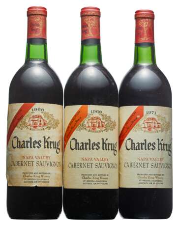 Charles Krug. Mixed Charles Krug, Vintage Selection Cabernet Sauvignon - Foto 1