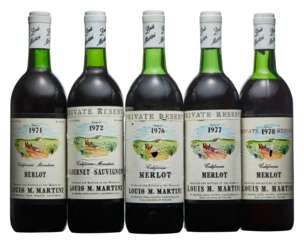 Mixed Louis Martini, Merlot & Cabernet Sauvignon