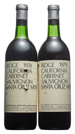 Ridge. Mixed Ridge, Santa Cruz Cabernet Sauvignon 1978-1979 - Foto 1