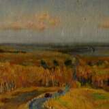 Дорога Vladimir Pavlyuchenko (1920) Canvas Oil paint Socialist realism Landscape painting 1960 - photo 1