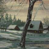 Painting “Winter landscape”, S. Karpenko, Canvas, Oil paint, Realist, Landscape painting, 2010 - photo 5