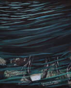 Collage. Blue waters