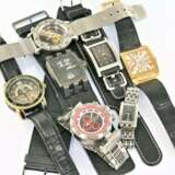 Armbanduhr: Konvolut ausgefallener Herrenuhren/Designeruhren - фото 1