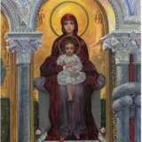 Peinture «Fragment de l&#39;iconostase de l&#39;église Saint-Cyrille.», Toile, Peinture acrylique, Réalisme, Historique, Ukraine, 2017 - photo 1