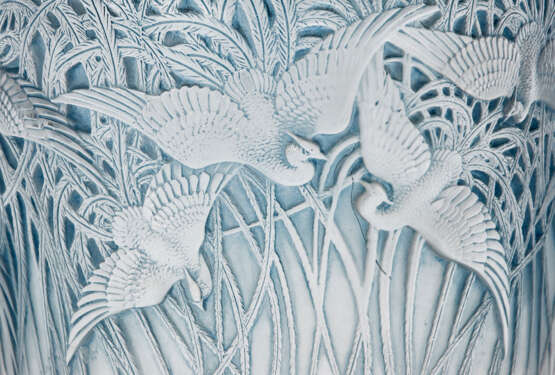 René Lalique. Vase model "Aigrettes" - Foto 3