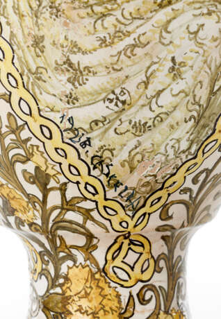 Cascella Basilio. Large painted majolica vase - photo 5