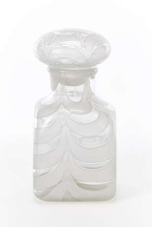 Ercole Barovier. Bottle with top of the series "Graffito diafano" - фото 1