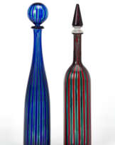 Two bottles with tops model